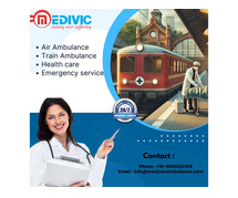 Book Medivic Train Ambulance in Lucknow for a Convenient Moving