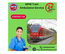 Hire MPM Train Ambulance Service in Silchar for Top-grade Ventilator Setup