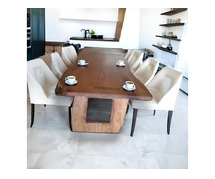 Elegant Dining Table - Get 5% Off + Free Shipping in India | Use Code WELCOME |