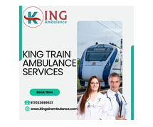 The Fastest Transfer Service is provided by King Train Ambulance in Guwahati