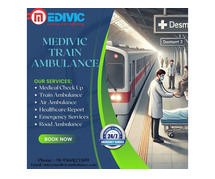 Medivic Train Ambulance Services in Kolkata are dedicated to ensuring patient safety