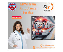 Hire MPM Train Ambulance Service in Varanasi with Top-class Medical Tools