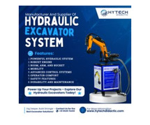 Manufacturer of Hydraulic Excavator Systems in Pune Maharashtra India.