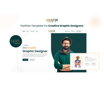 Nextjs Portfolio Template for Graphic Designers