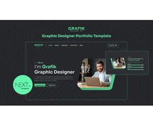 Graphic Designer Portfolio Next.js Template