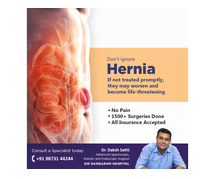 Hernia Surgeon in Delhi, India