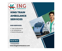 The fastest transfer is provided by King Train Ambulance service in Mumbai