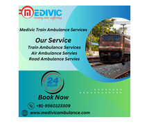 Medivic Train Ambulance service in Mumbai provides Bother-free Patient Transfer