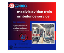 Medivic Aviation Train Ambulance is providing high quality medical service in Guwahati