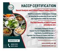 HACCP Certification in India