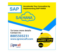 SAP HANA Online Training Institute in Ameerpet Hyderabad | Igrowsoft