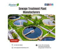 Sewage Treatment Plant Manufacturers in Hyderabad | 9100122822 | Elysian industries