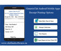 Genericchit Chit Fund Software Receipt Sharing Mobile Apps