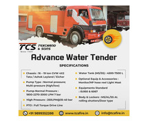 Get Best Price of Water Tender at Tek Chand & Sons