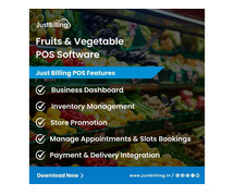 Fruits & Vegetables POS Software