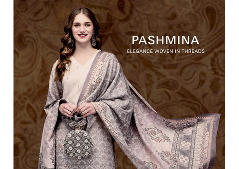 Pashmina Suit Sets Collection For Women – Shop Online In India At SHREE