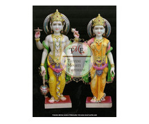 Premium Laxmi Narayan Marble Statues – Buy Today!