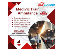 Avail of Medivic Train Ambulance Service in Delhi for low expense