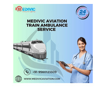 Medivic Aviation Train Ambulance provides an economical patient transfer facility in Ranchi