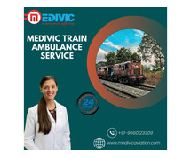 Use Medivic Aviation Train Ambulance for Critically Injured Patient in Kolkata