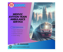 Medivic Aviation Train Ambulance Service in Patna Provides an Efficient Team on Board