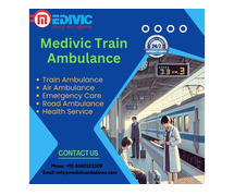 Use Medivic Train Ambulance Services in Mumbai to shift the patient carefully