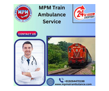 Take MPM Train Ambulance Services in Indore with Full Facilities