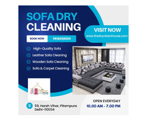 Sofa Cleaning Service in PItampura by Professionals