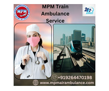 Use MPM Train Ambulance Services in Dibrugarh with Ventilator Setup