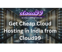 Get Cheap Cloud Hosting in India from Cloud99