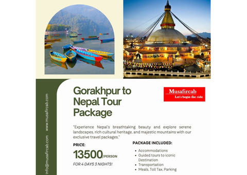 Gorakhpur to Nepal Tour Package