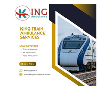 Always choose King Train Ambulance in Ranchi for best care