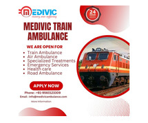 Medivic Train Ambulance Service in Kolkata at an Affordable Price