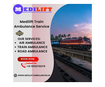 Medilift Train Ambulance in Jabalpur Offers Healthcare Experts on Trains