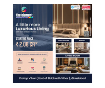 3 BHK flat Siddharth vihar | The Element