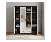 4 Door Wardrobe: Buy 4 Door Wardrobe Online at Best prices starting from Rs 15696 | Wakefit