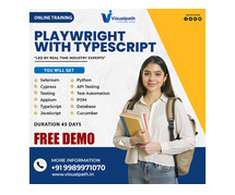 PlayWright Training | PlayWright With TypeScript Training