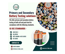 Battery and Cell Testing Lab in Mumbai