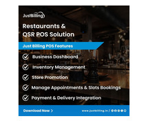 Streamline Your Restaurant Operations with Just Billing Restaurants & QSR POS Software