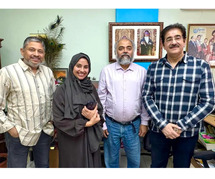 Sandeep Marwah Visits Indira Gandhi Open University International Office in Muscat