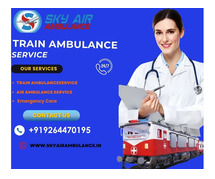 Sky Train Ambulance Service in Chennai can be booked at very low cost to transfer patients.