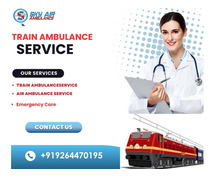 Sky Train Ambulance in Bangalore provides comfortable and better assistance