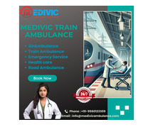 Medivic Train Ambulance Service in Patna is in short a practical way of emergency patient care