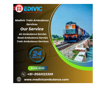 Medilift Train Ambulance Services in Jamshedpur Fulfilling the Needs of Patients