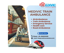 Medivic Train Ambulance Service in Kolkata is a trusted name in medical transportation