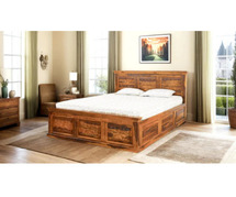 Sheesham Wood Bed Manufacturers in Jaipur