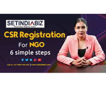 CSR-1 Registration for NGO – Online Filing @ ₹4,999/-