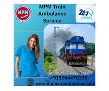 MPM Train Ambulance Services in Nagpur is always Available it requires the Most