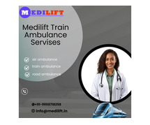 Medilift Train Ambulance Services in Delhi Fulfilling the Needs of Patients