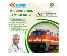 Medivic Train Ambulance Service in Patna is known for reliable emergency assistance